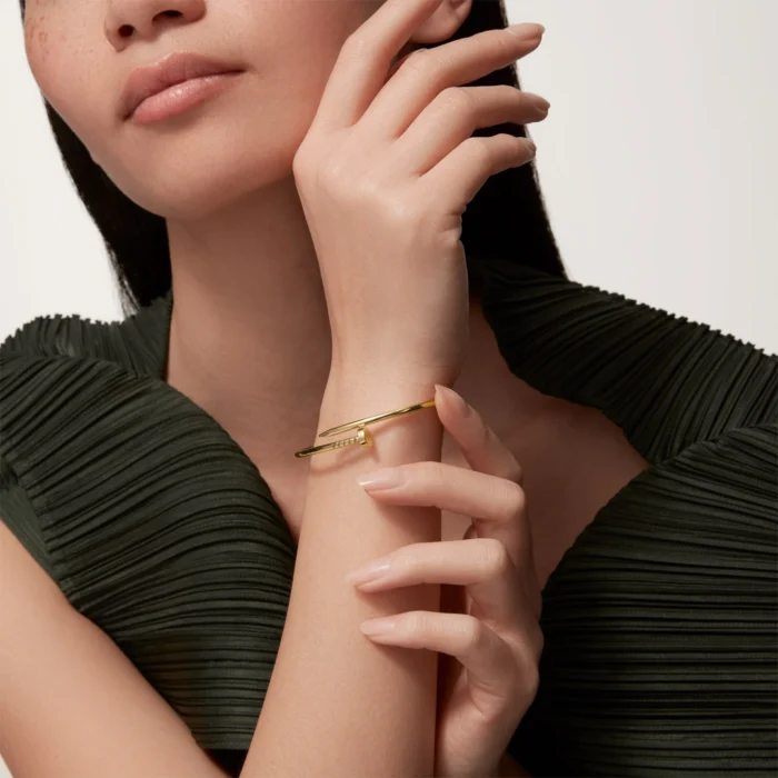 Slim Cartier Nail Bracelet - Image 2