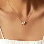Elegant Butterfly Necklace - Image 3