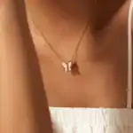 Elegant Butterfly Necklace - Image 4