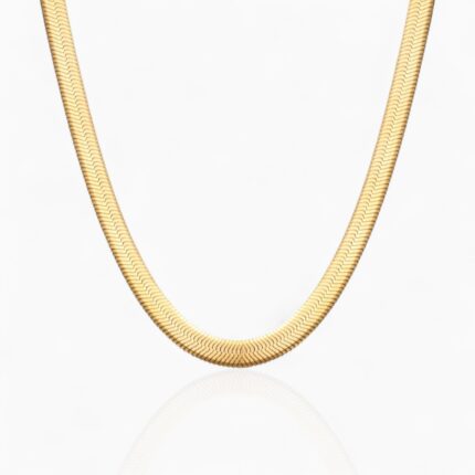 Gold Snake Necklace