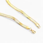 Gold Snake Necklace - Image 3